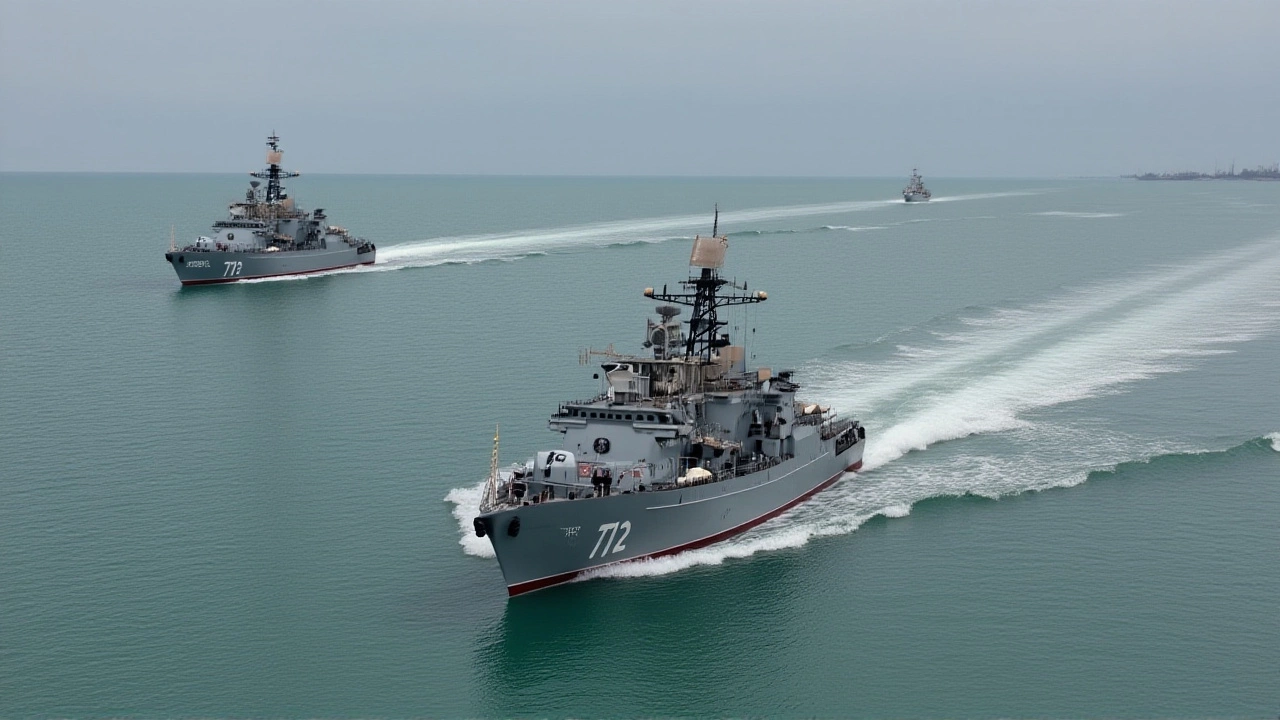 Royal Navy Tracks Russian Spy Ship and Corvettes in UK Waters Amid Surge in Naval Threats