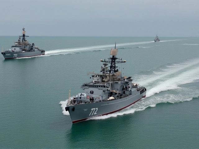 Royal Navy Tracks Russian Spy Ship and Corvettes in UK Waters Amid Surge in Naval Threats